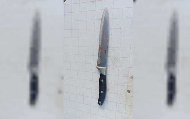 Cuchillo de cocina secuestrado