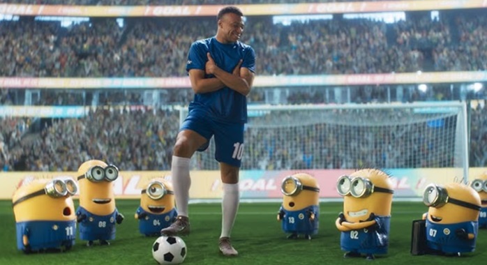 Kylian Mbappé en &ldquo;Minions & Monsters&rdquo;.