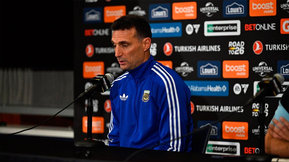 Scaloni confirmó que Messi jugará ante Islandia y habló de los lesionados de la Selección