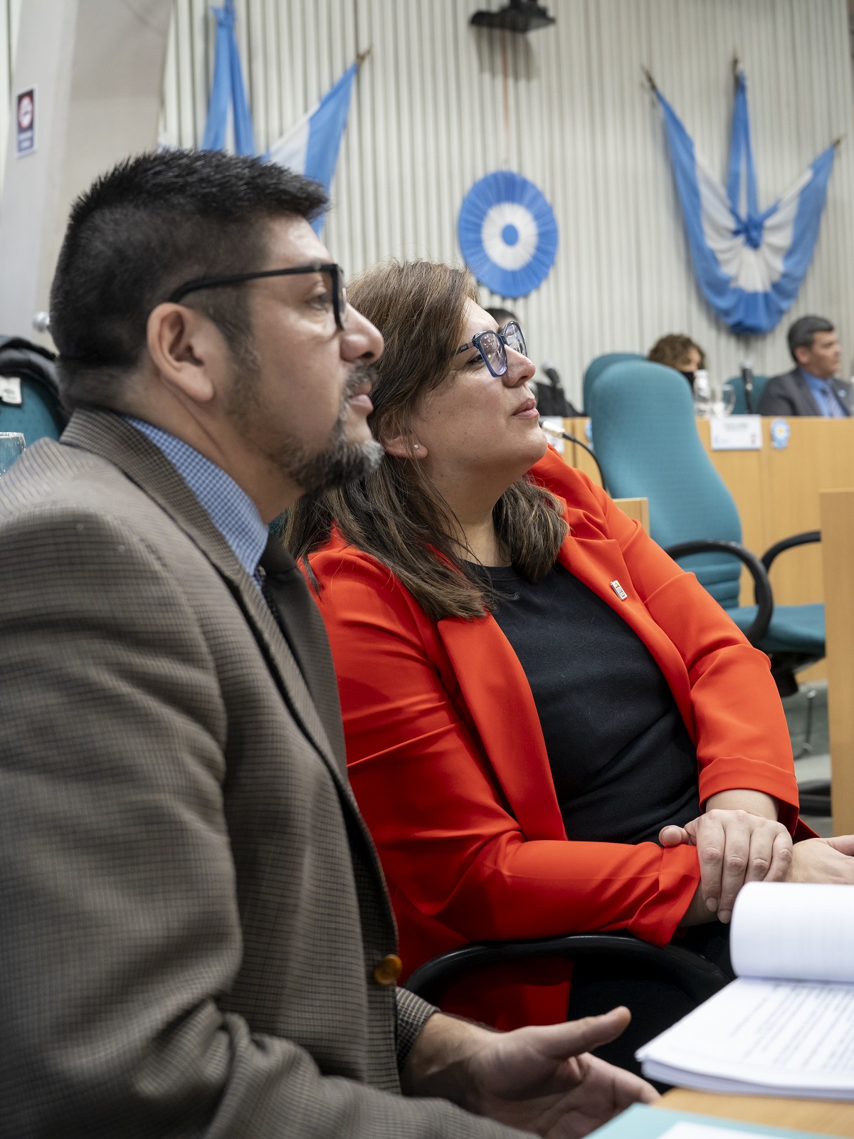 Carlos Godoy y Lorena Ponce.