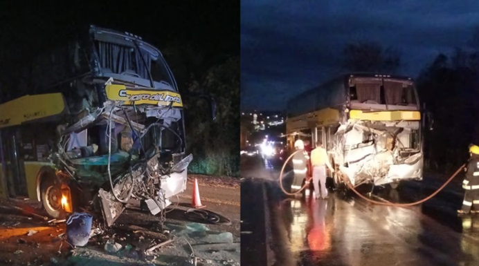 El siniestro tuvo lugar en el kilómetro 1461 de la Ruta Nacional 12