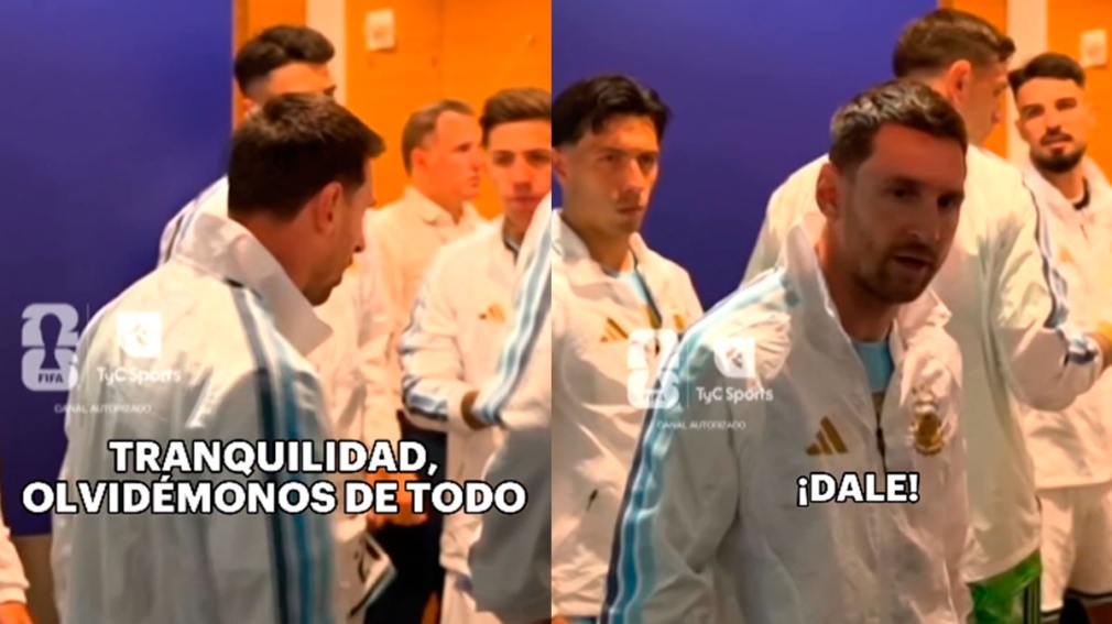&ldquo;Olvidémonos de todo&rdquo;: se filtró la llamativa arenga de Messi antes de la final del Mundial