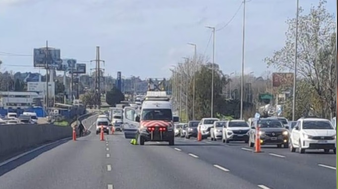 VIDEO - Panamericana: un muerto tras un violento choque a la altura de Don Torcuato