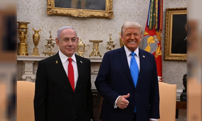 Trump y Netanyahu.
