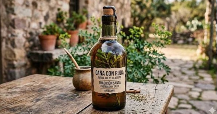 CAÑA CON RUDA