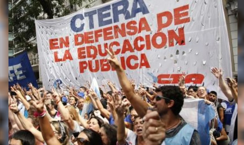 La CTERA confirmó una jornada de protesta, luego del receso invernal.