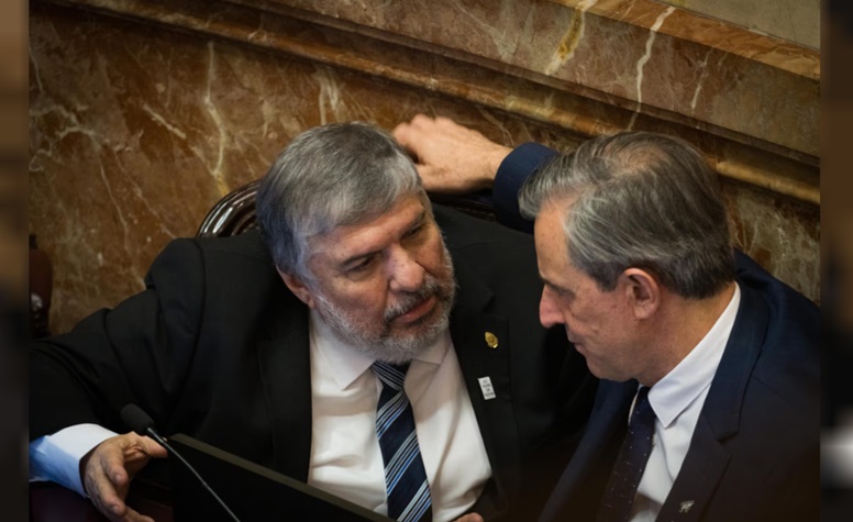 El jefe del interbloque peronista del Senado, José Mayans.