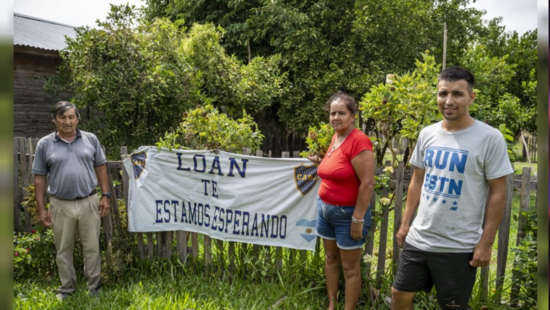 Los padres de Loan, José Peña y Maria Noguera