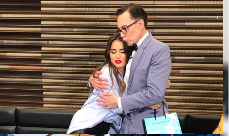 Lali Espósito y Marcelo Polino.