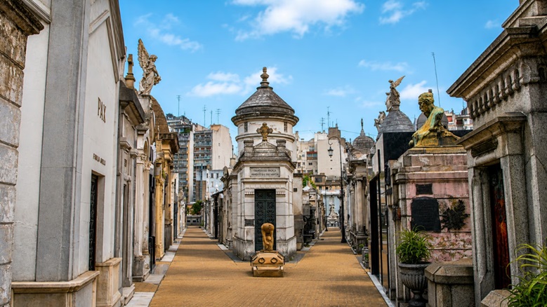 Cementerio de Recoleta.