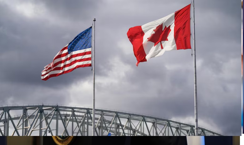 BANDERAS DE EE.UU. Y CANADÁ