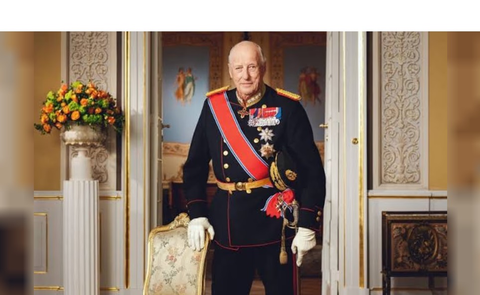 El retrato oficial de Harald V
