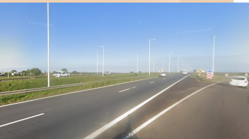 Imagen de la autopista Rosario-Córdoba.