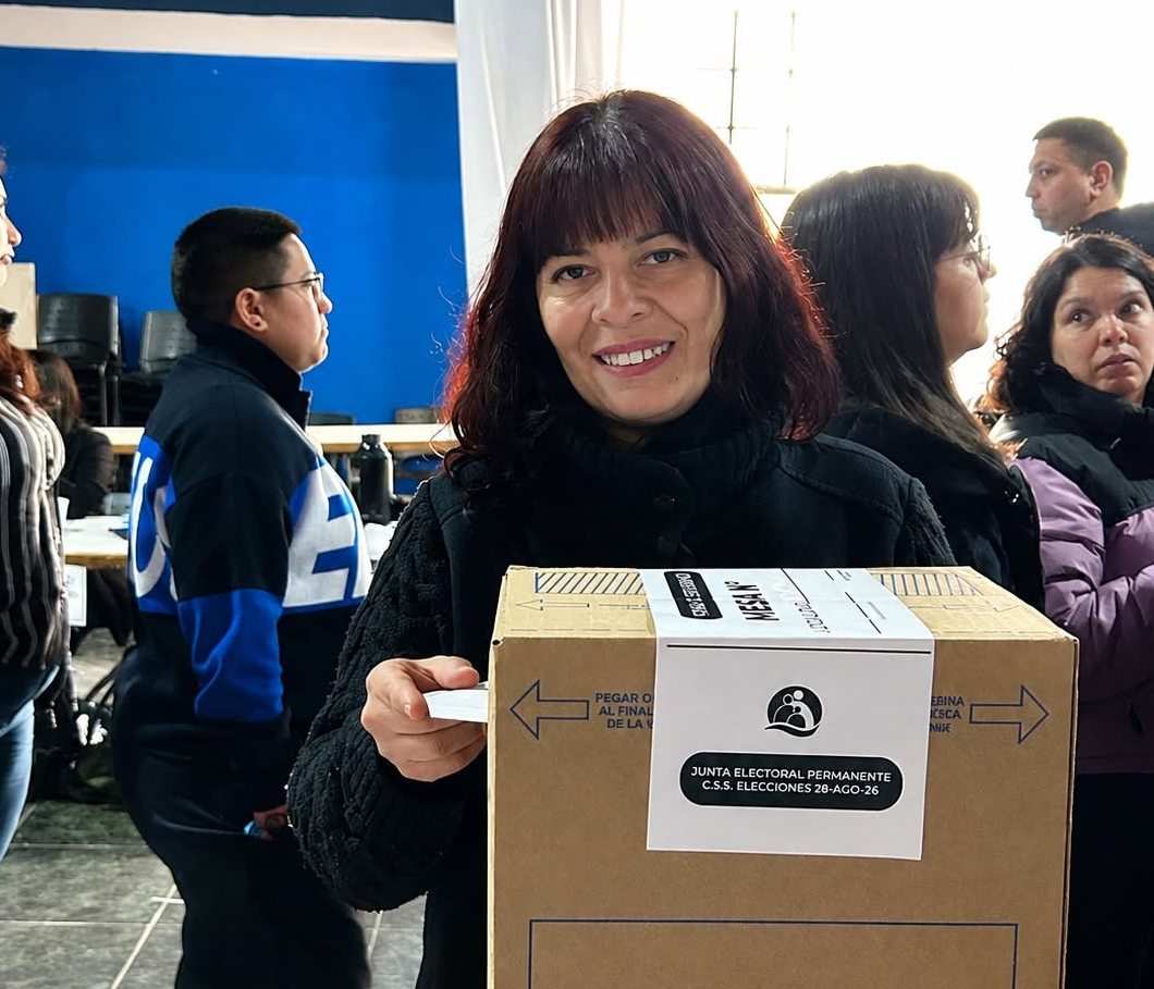 Natalia Huaiquil, ganó la vocalía y representará al sector Activo.