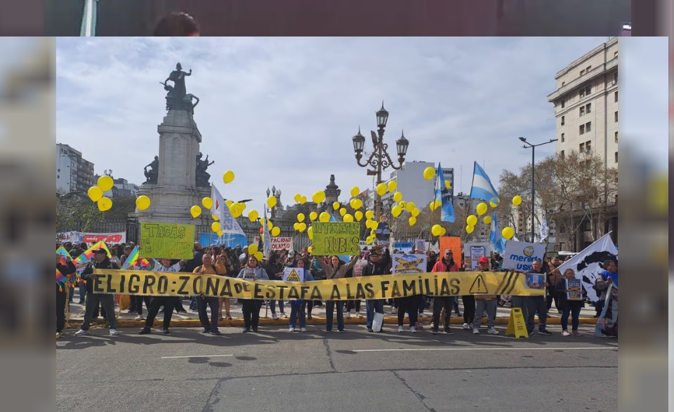 Movilización al Congreso.