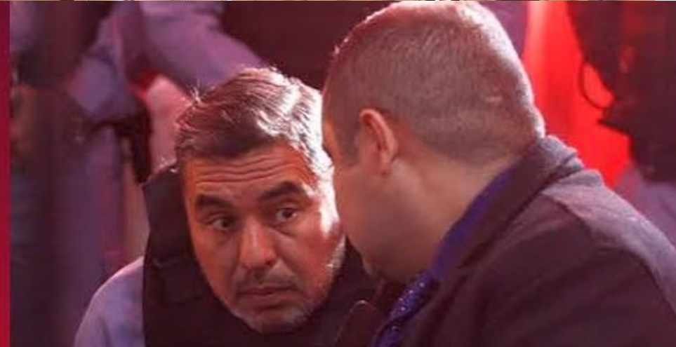 Maciel, junto a su abogado.