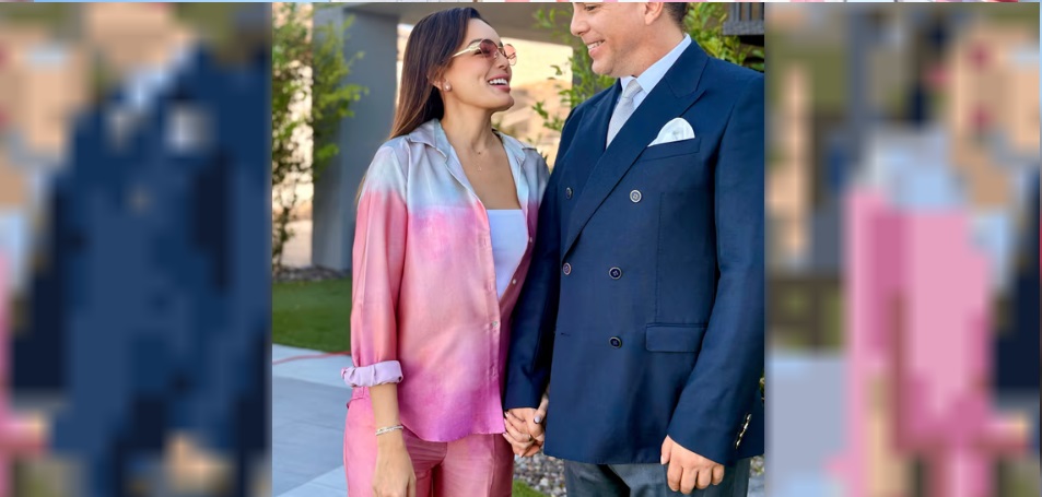La nueva novia de Cristian Castro.
