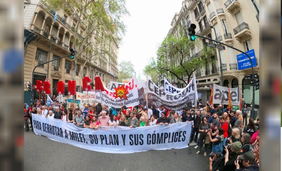 MARCHA DE LA BRONCA