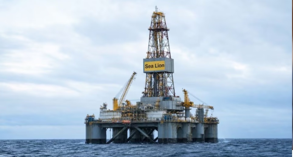 El proyecto petrolero Sea Lion prevé extraer 50.000 barriles diarios