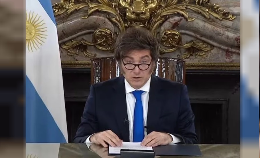 El presidente Javier Milei.
