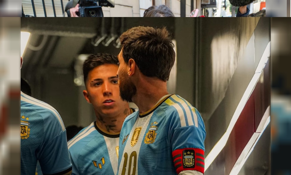 Enzo Fernández habló sobre el legado de Lionel Messi en Argentina.