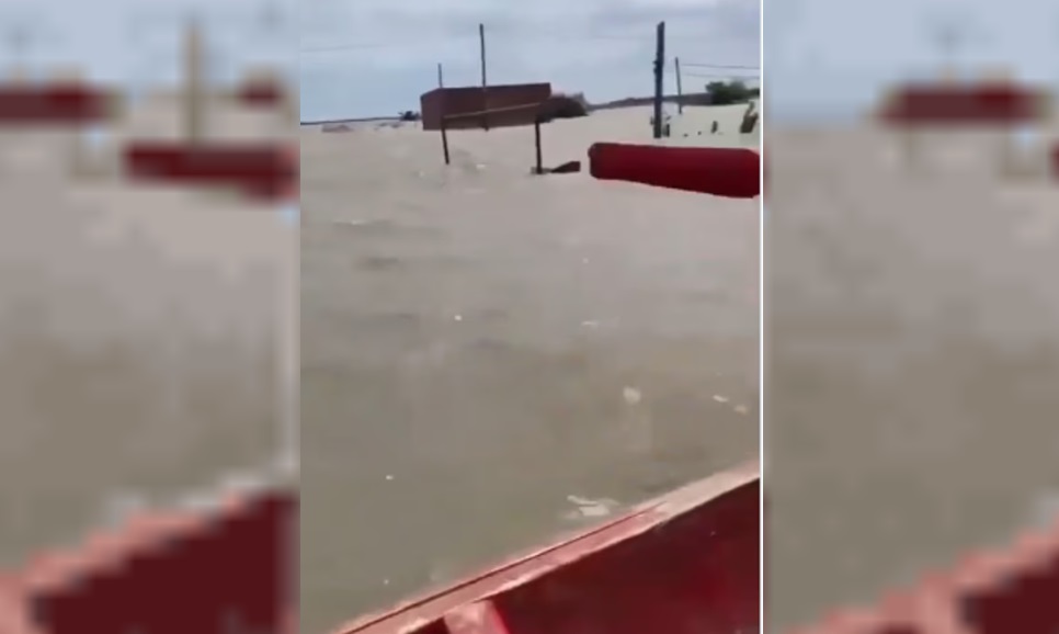 Las inundaciones en Corrientes.